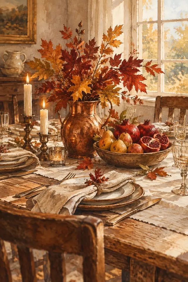 Thanksgiving Gathering Prints - Print 1 artwork