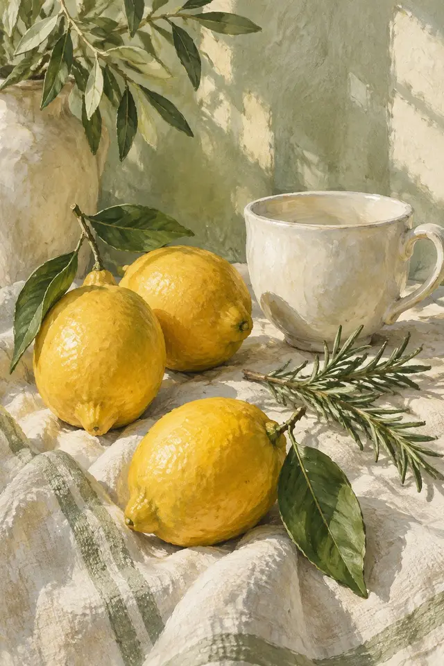 Winter Citrus Kitchen Prints - Print 3 artwork
