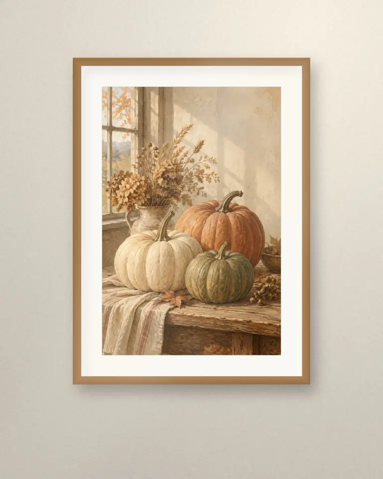 Autumn Harvest Kitchen Prints - Room view 3