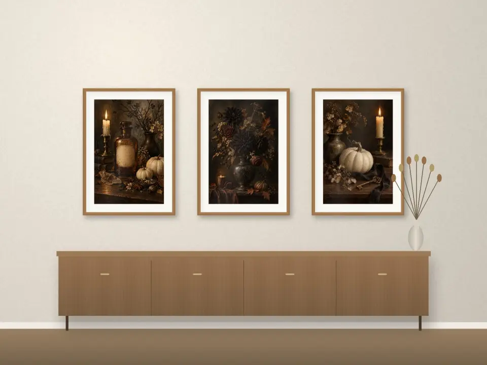 Halloween Apothecary Still Life Prints printable wall art