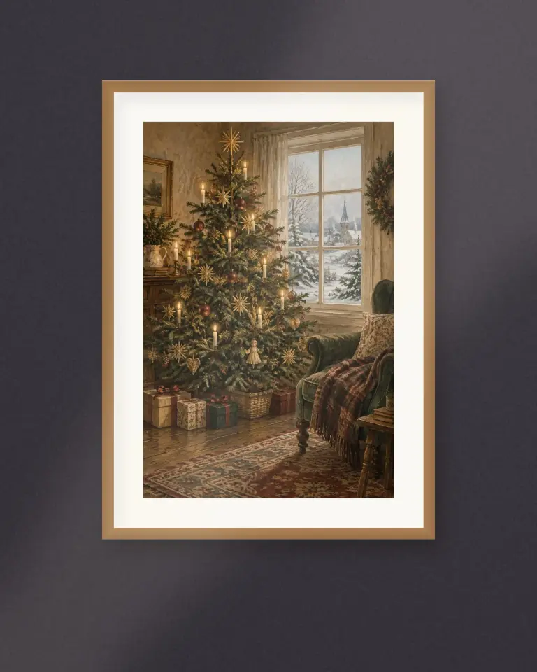 Old-World Christmas at Home Prints - Room view 3