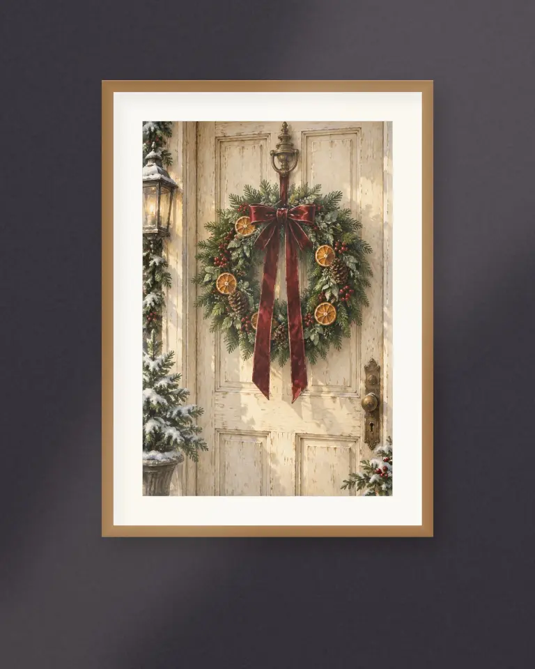 Old-World Christmas at Home Prints - Room view 4
