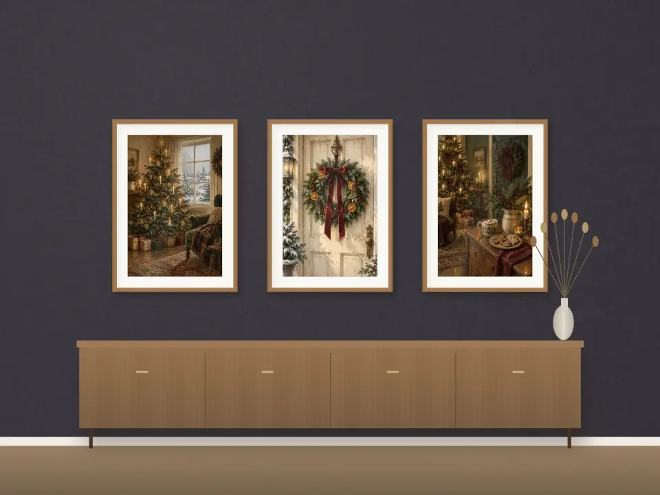 Old-World Christmas at Home Prints - Room view 2