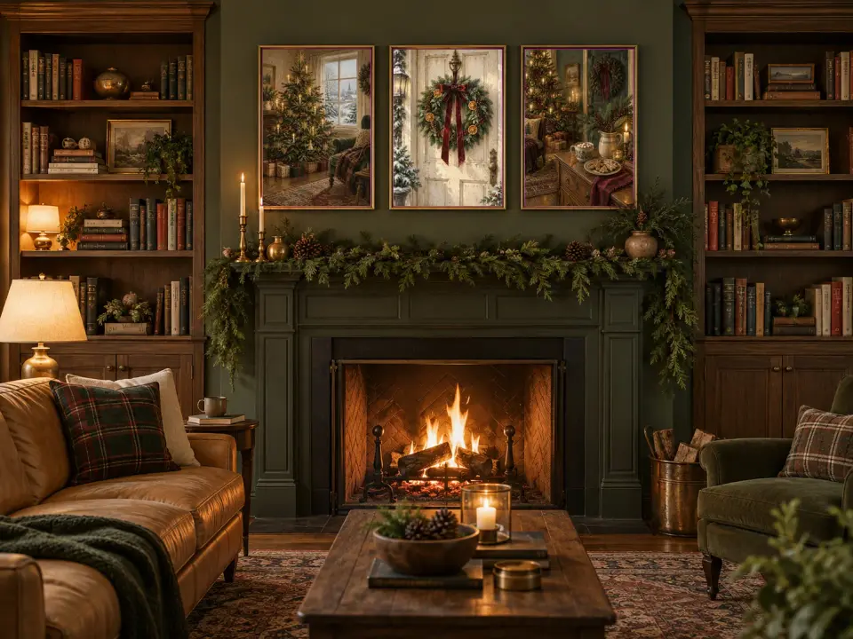 Old-World Christmas at Home Prints - Room view 1