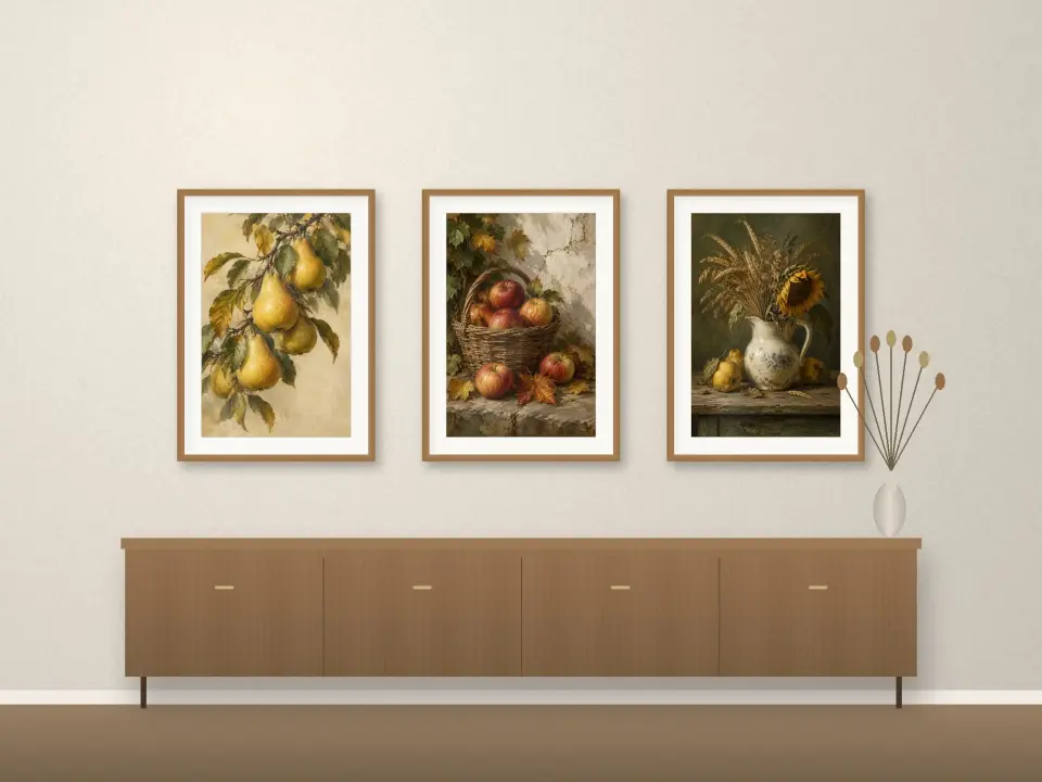 Thanksgiving Orchard Harvest Prints printable wall art