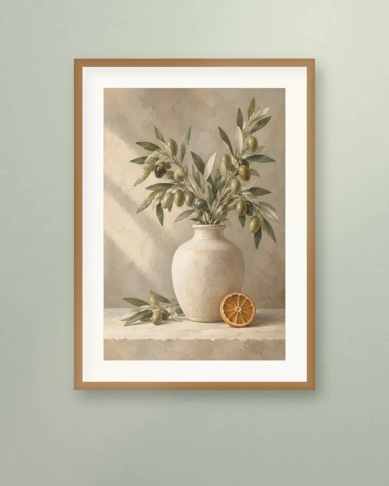 Winter Citrus Kitchen Prints - Room view 4